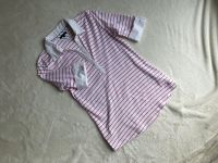Poloshirt Tommy Hilfiger Damen M Tshirt rosa/rot-weiß gestreift Brandenburg - Pätz Vorschau