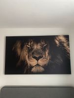 Bild mit Löwenkopf 150 x 90 cm Wandsbek - Hamburg Bramfeld Vorschau