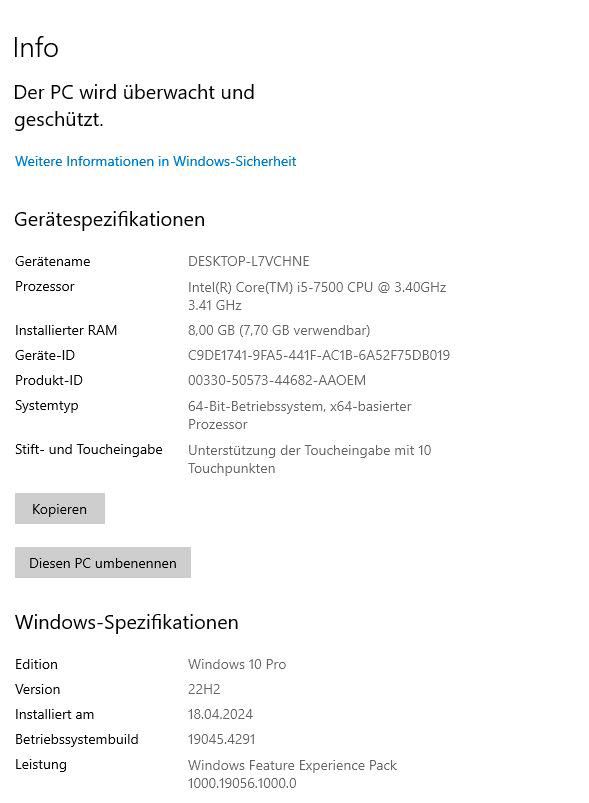 Dell Optiplex 7450, i5, 8GB RAM HDU 512GB Rechner, PC, All-In-One in Berlin