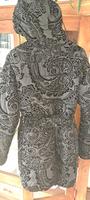 Desigual Winterjacke schwarz Paisley mit Stretch Gürtel Gr. M Bayern - Karlshuld Vorschau