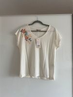 NEU, Anna Field T-Shirt, weiß, Blumen, Oberteil, kurzarm, L Nordrhein-Westfalen - Willich Vorschau