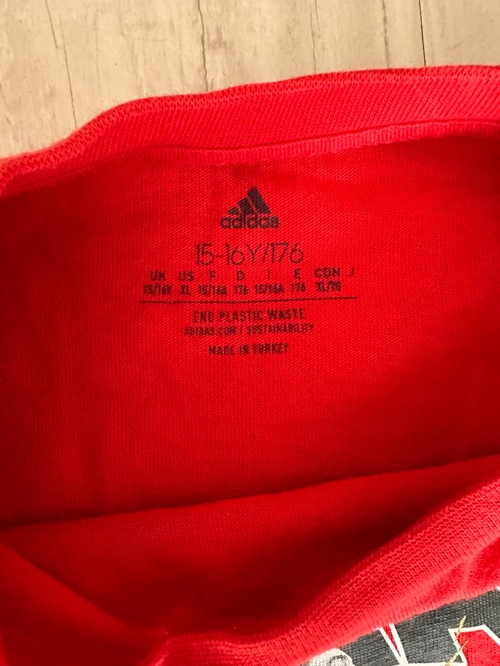 Original Adidas Shirt mo salah Fußball Gr 176 neuw in Ammersbek