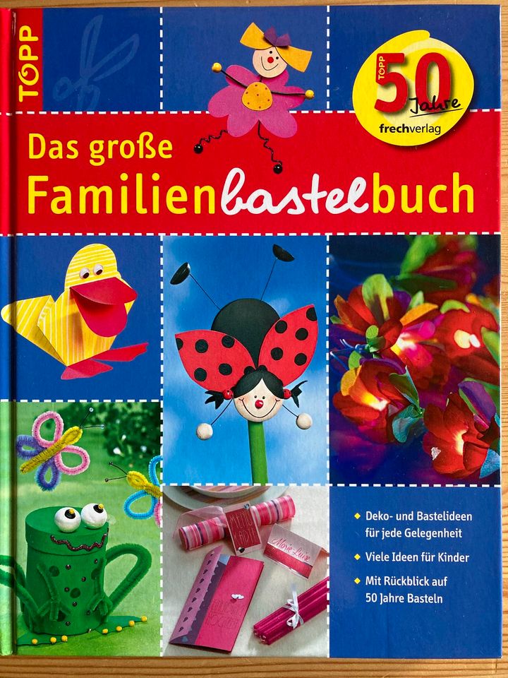 Tolles Bastelbuch für die ganze Familie, neu und unbenutzt in Limburg