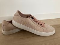 Tommy Hilfiger Nubuck Sneaker - Farbe: zartrosa mit weißer Sohle Hessen - Limburg Vorschau