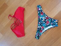 Bikini, rot/floral, Größe M Stuttgart - Stuttgart-Mitte Vorschau