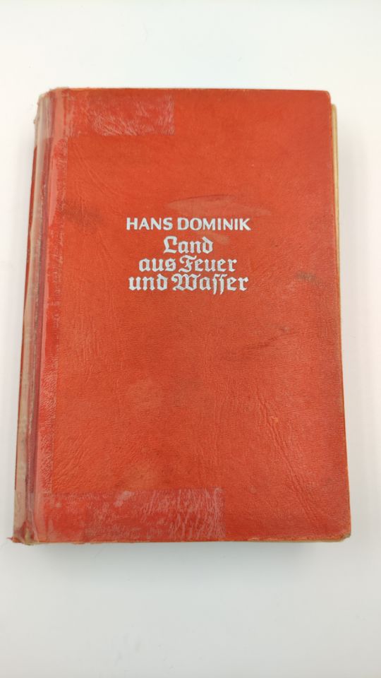 Buch "Land aus Feuer und Wasser" Hans Dominik 1939 Antiquariat in Erdmannhausen