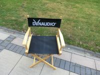 Dynaudio Schriftzug auf Regiestuhl Eimsbüttel - Hamburg Niendorf Vorschau