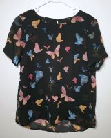 Vero Moda T-Shirt / Bluse Gr. M in schwarz mit Schmetterlingen Saarland - Homburg Vorschau