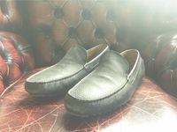 Hugo Boss Loafer Mokassin Leder Schwarz 42 8 Made in Italy Baden-Württemberg - Freiburg im Breisgau Vorschau