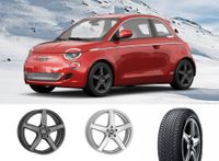 Fiat 500 electric Winterreifen Winterräder 15 Zoll Felgen 4x98 E Hessen - Hofbieber Vorschau