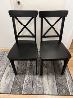 2x Ikea Stuhl Ingolf Schwarzbraun Wandsbek - Hamburg Farmsen-Berne Vorschau