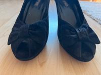 Paul Green, Peep Toe High Heels, 9cm, Wildleder, guter Zustand München - Untergiesing-Harlaching Vorschau