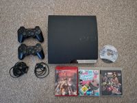 Playstation 3 + 2 Controller + 4 Spiele München - Bogenhausen Vorschau