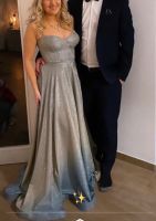 Hochzeitsgast funkelndes Silber Ombre Kleid 34 xs Glitzer Niedersachsen - Vechta Vorschau