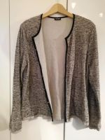 GERRY WEBER Bouclé Buklee STRUKTUR G.42 Cardigan Strickjacke grau Frankfurt am Main - Bornheim Vorschau