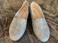 Remonte Halbschuhe Slipper silber grau metallic Gr. 37 Leder Bayern - Hunderdorf Vorschau