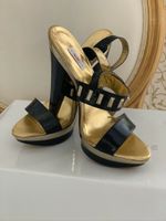 Versace Pumps High Heels Gr.38 blau Gold NEU Hannover - Ricklingen Vorschau