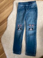 H&M*Jeggings*Hose*Jeans*110/116*Hasen*dunkelblau*Denim Niedersachsen - Schwarmstedt Vorschau