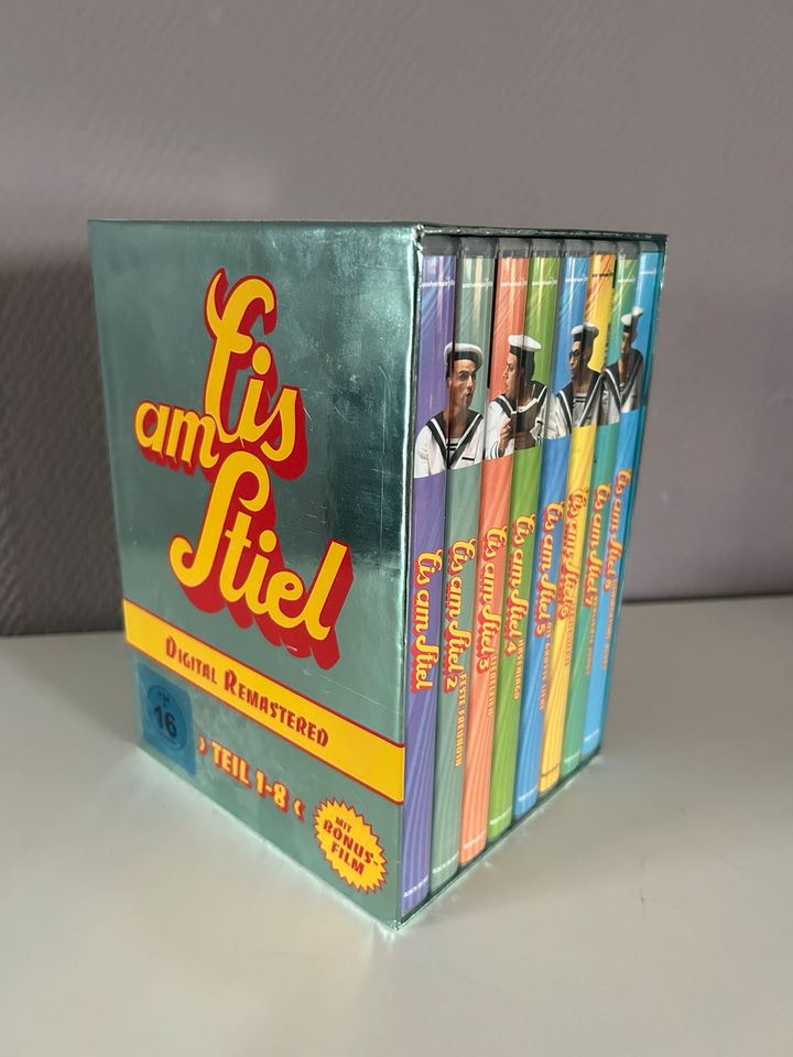 Eis am Stiefel, Teil 1 - 8, DVD in Zellingen