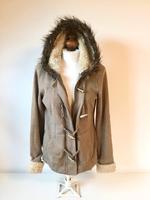 Esprit Jacke mit Kapuze warm beige hellbraun Tracht Design Fell Bayern - Ustersbach Vorschau