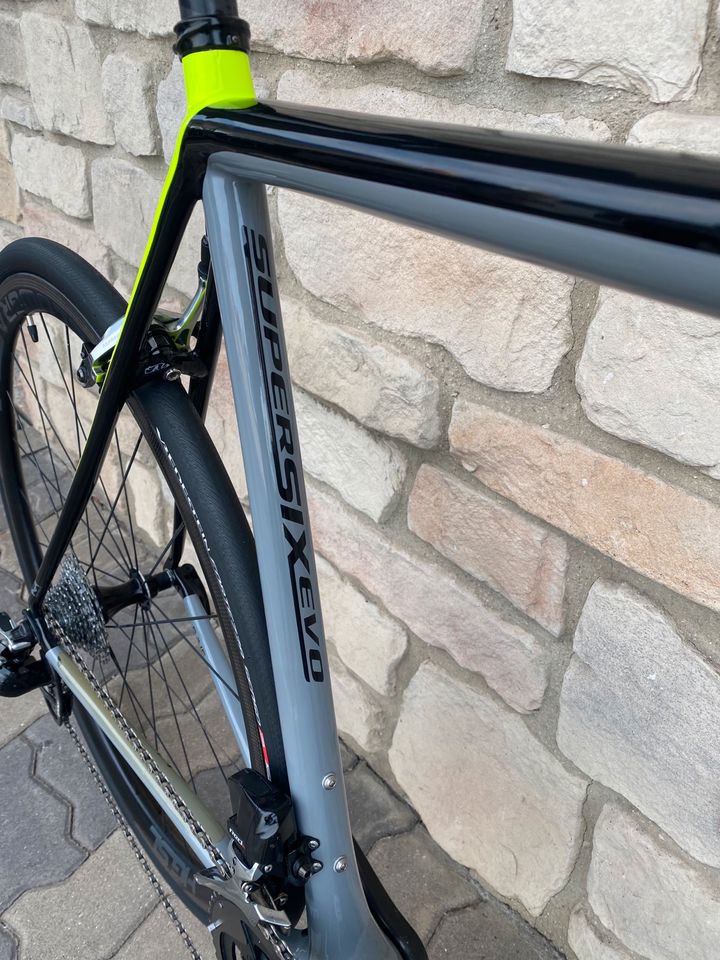 6,5 kg ! CANNONDALE SUPERSIX EVO Carbon Rennrad, HIGHMODE in Nürnberg (Mittelfr)