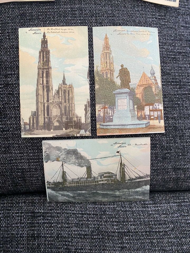 Alte Postkarten - Antwerpen 1916 in Weitefeld
