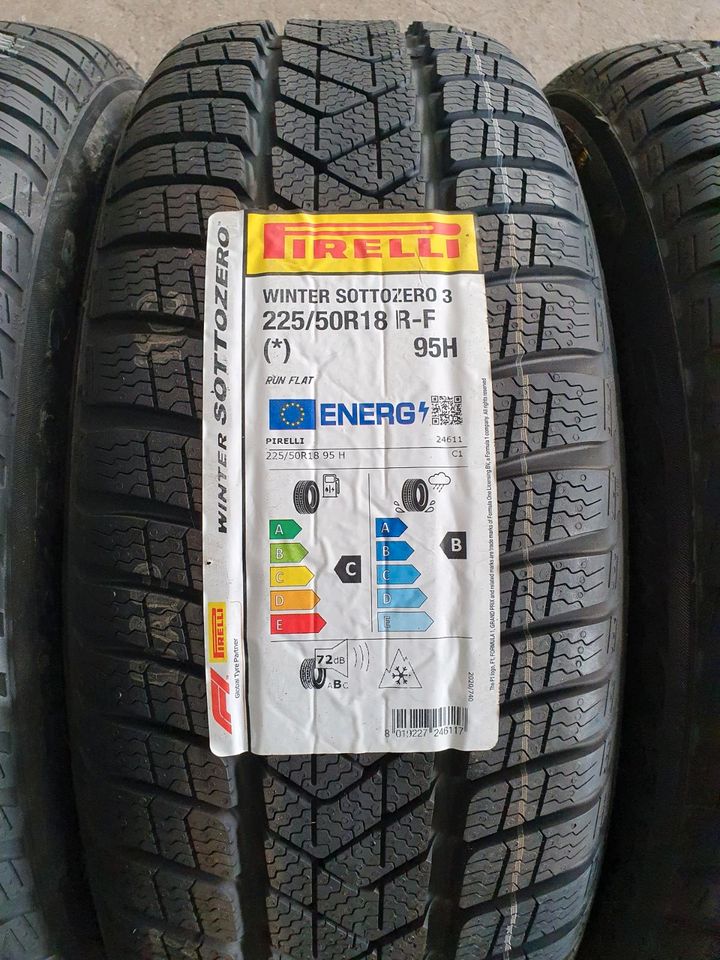 Neu* Pirelli Runflat Winterreifen 4x 225/50 R18 95H - 225 50 18 in Sindelfingen