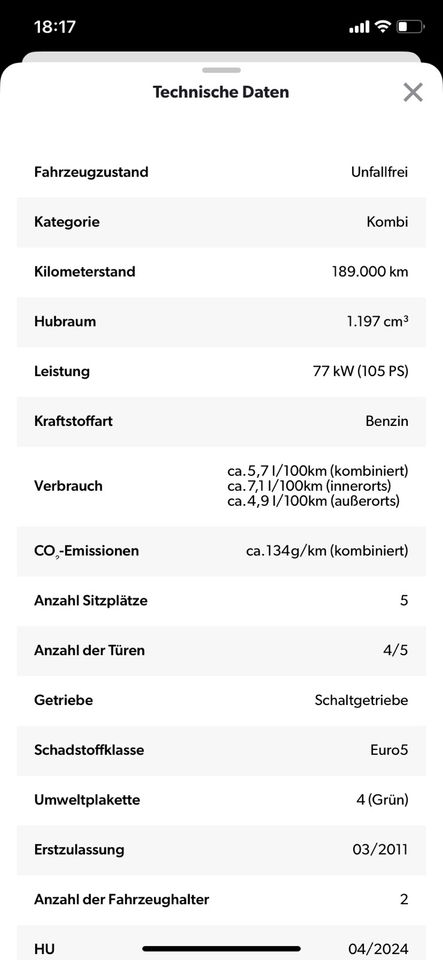 Skoda Octavia / TÜV bis April 2026 in Berg