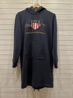 marine GANT Hoodiekleid S 1x getragen hoher NP Archive Shield Hessen - Bischofsheim Vorschau