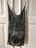 Diesel Black Gold Top Seide 34 36 Boho 90s Hessen - Breitscheid Vorschau