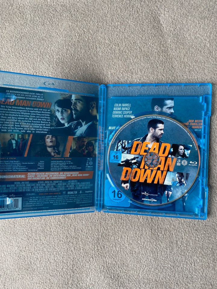 Dead Man Down  Colin Farrell  Blu Ray wie Neu in Schwerin