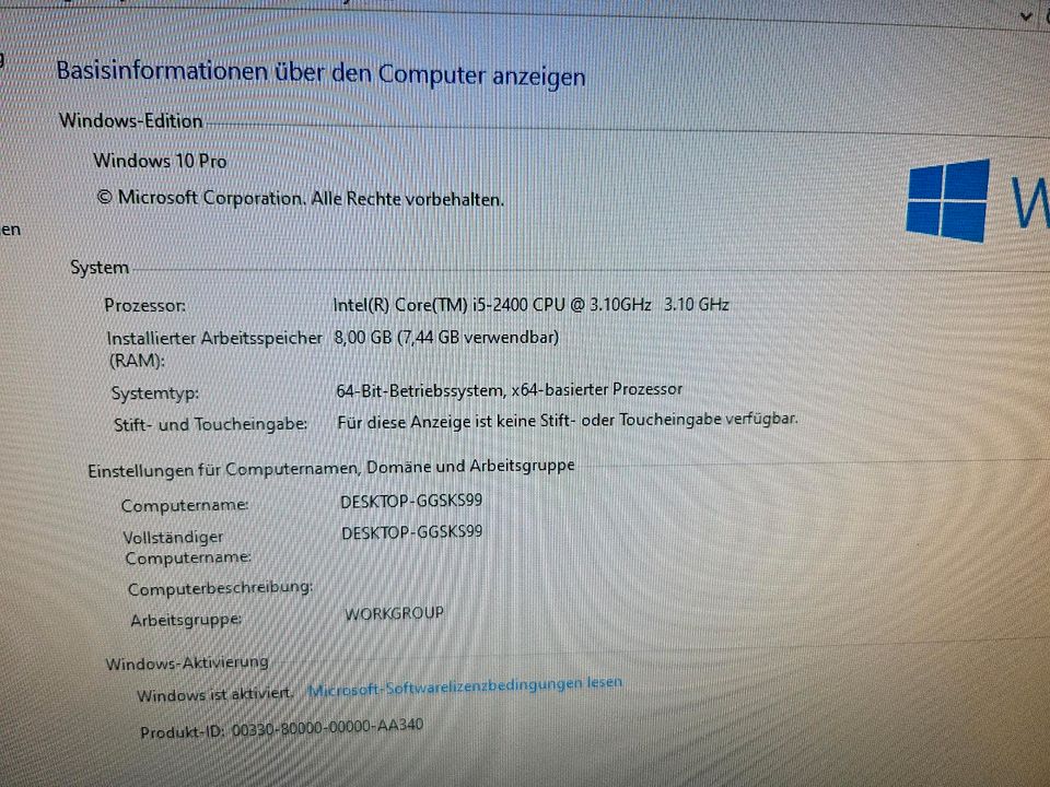 Fujitsu Esprimo E900 DT 8 Stromspar PC i5 SSD 8 GB RAM in Eisenach