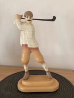 Eleganter Golfspieler, Figur aus Holz im Nostalgie-Design Rheinland-Pfalz - Wallmerod Vorschau