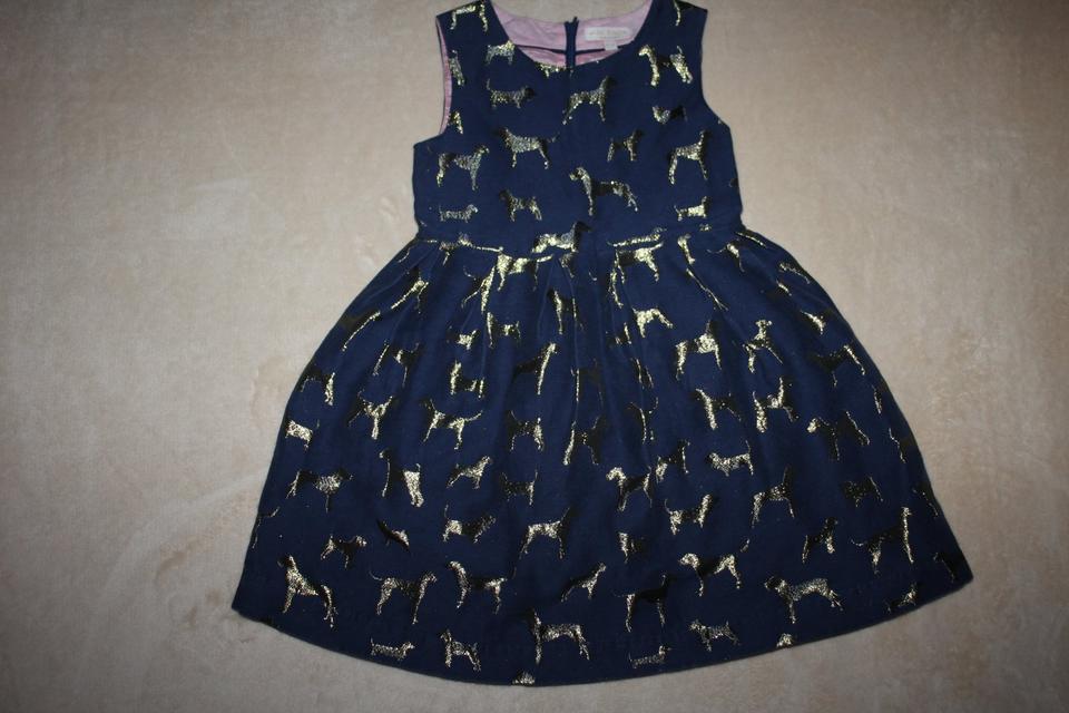 Hundmotiv Glitzer Kleid von Mini Boden in Gr.116-122 (6-7J) in Marxzell