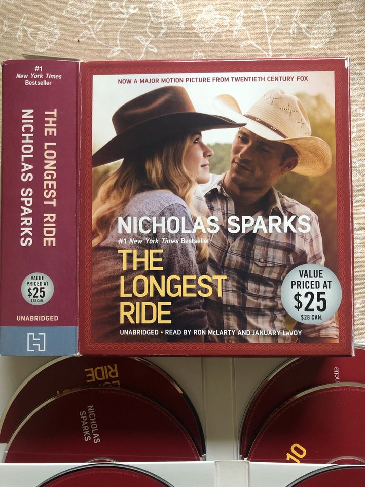 Hörbuch Audiobook the longest Ride englisch in Lennestadt