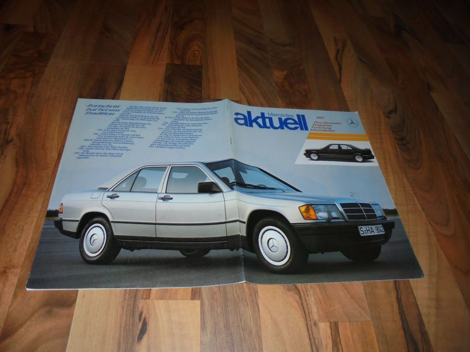 Mercedes Zeitschrift Abstand von 1983 mit 83 Seiten sehr selten!! in Göttingen