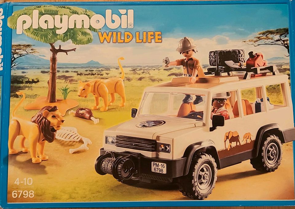 Playmobil Wildlife 6798 Safari-Geländewagen mit Seilwinde in Münsing
