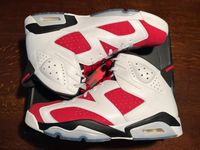 Air Jordan 6 Retro White / Carmine-Black 2014 / 47.5 US13 OVP Pankow - Prenzlauer Berg Vorschau