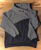 Pullover mit Wickel-Kragen und Knöpfen,Gr. 40/L Hessen - Büdingen Vorschau