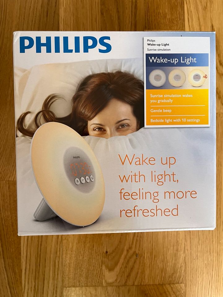 Philips HF3500 Wecker, Aufwachlicht, Sonnenaufgangssimulation in Esslingen