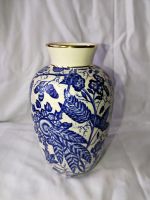 Vase blau weiß Goldrand 14cm Niedersachsen - Wangerland Vorschau