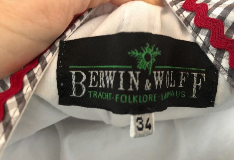 Schönes Dirndl Gr. 34 von Berwin & Wolff - wie neu in München