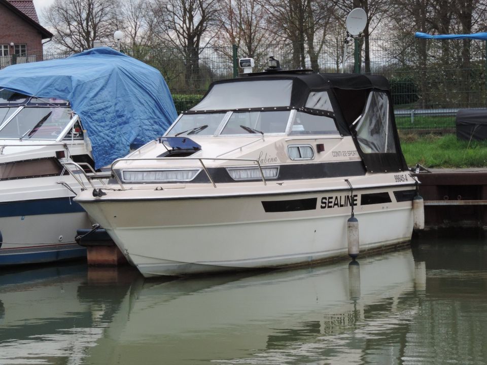 Sealine Conti 22 Sport, 2,5t Trailer, Kajütboot, Liegepl. möglich in Waltrop