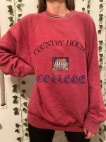 Pinker Vintage Retro Pullover Sweater Unisex Pulli Nordrhein-Westfalen - Bergneustadt Vorschau