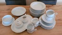 35-teiliges Geschirr Set Apulum Fine Porcelain mit Goldrand Niedersachsen - Achim Vorschau