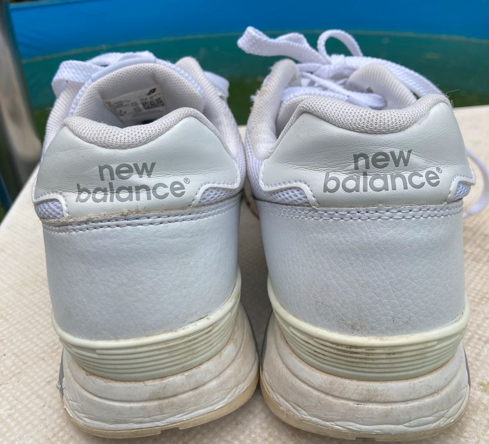 NEW BALANCE 41,5 WEISS 26 CM LEDER 7,5 in Hamburg