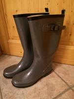 Gummistiefel, Gr. 39, grau, 3x getragen Bayern - Schechen Vorschau