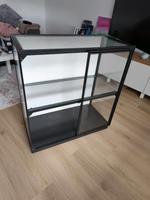 Glasvitrine schwarz, 1 Glas fehlt, Tür vorhanden Nordrhein-Westfalen - Dinslaken Vorschau
