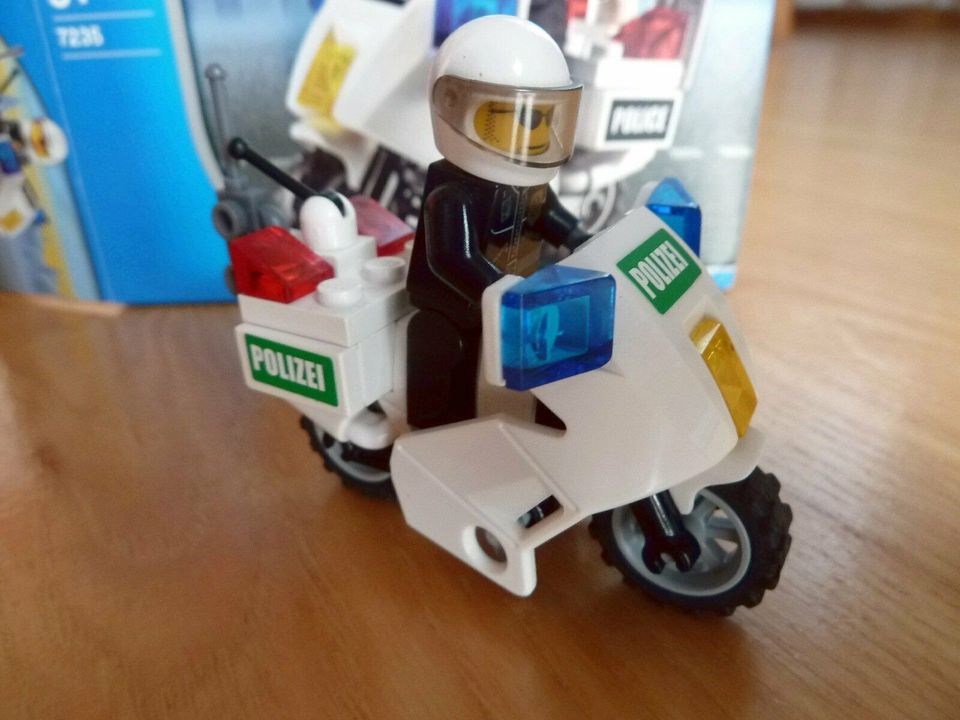 Lego City, Polizei, Motorrad, Polizist in Telgte