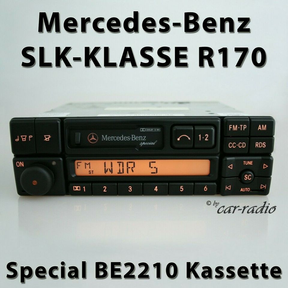 Original Mercedes Special BE2210 Becker R170 Radio SLK-Klasse RDS in Gütersloh